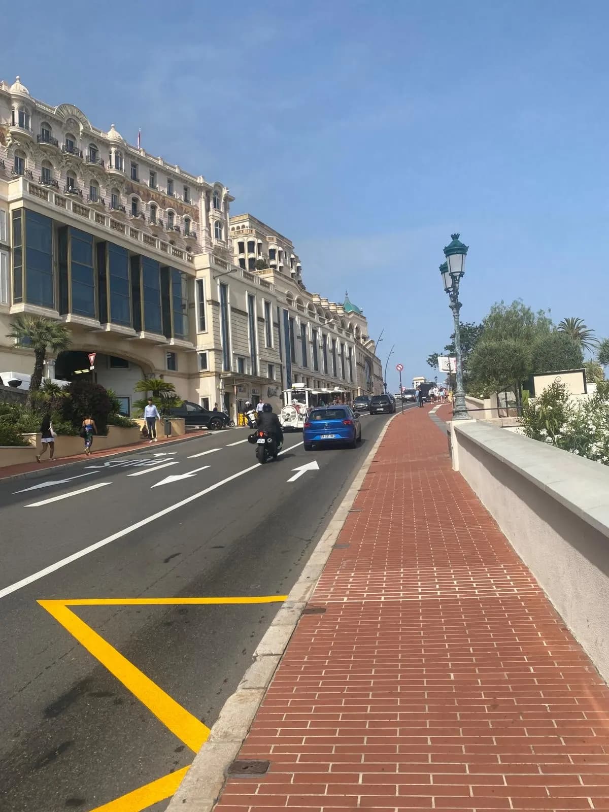Avenue lined with Belle Époque facades