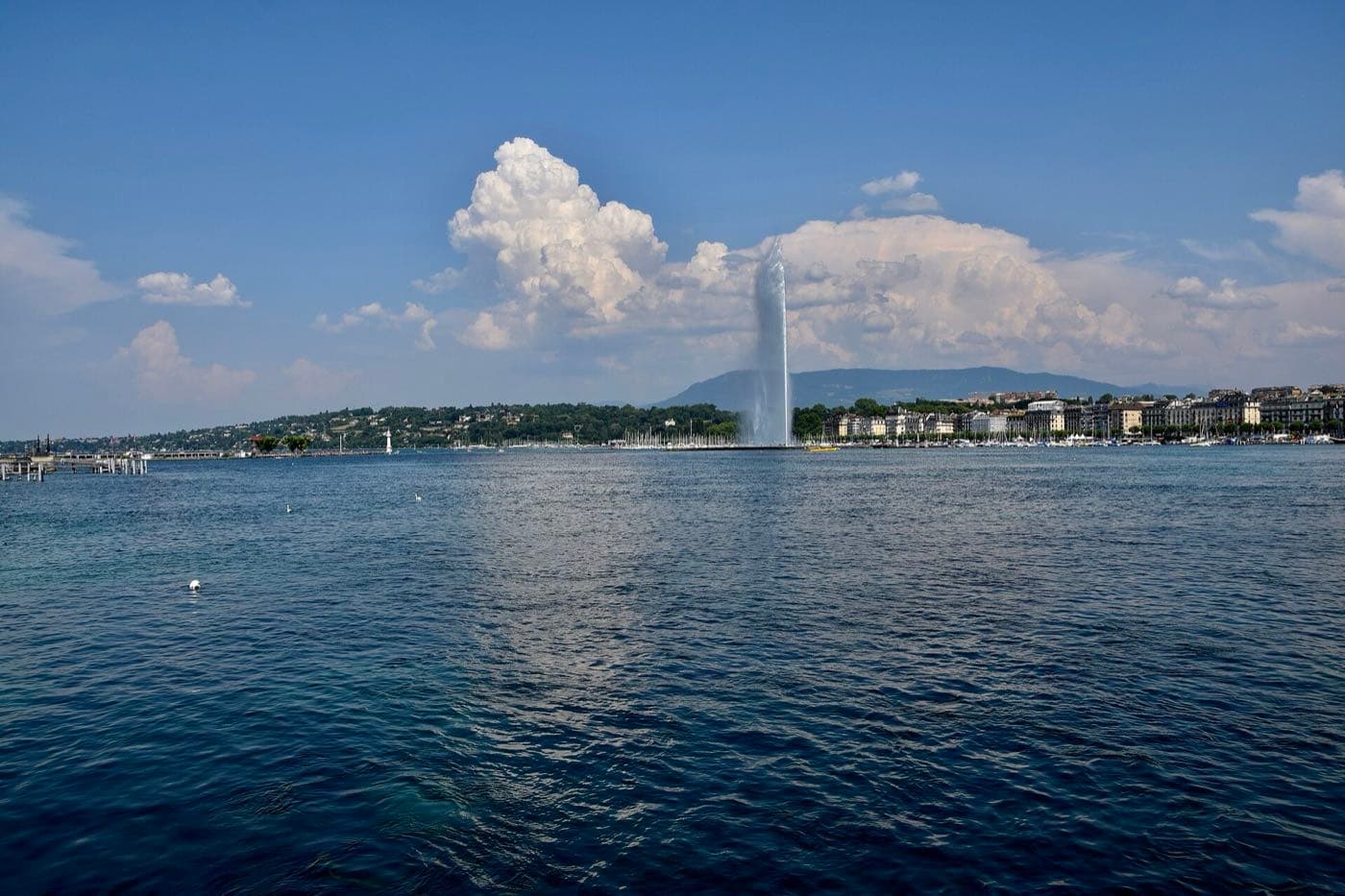 Geneva, city view
