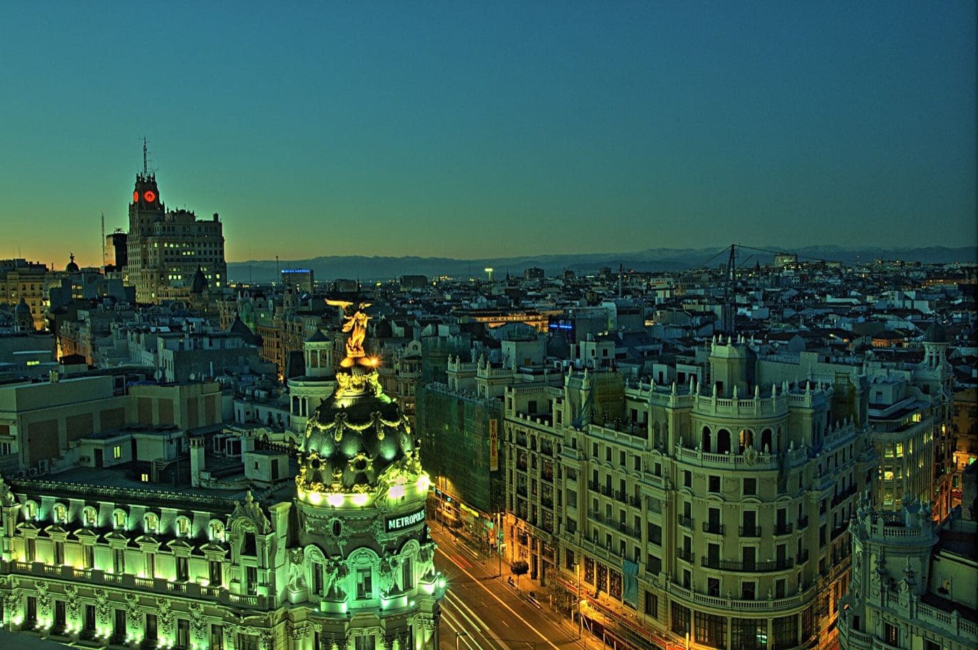 Madrid, city view