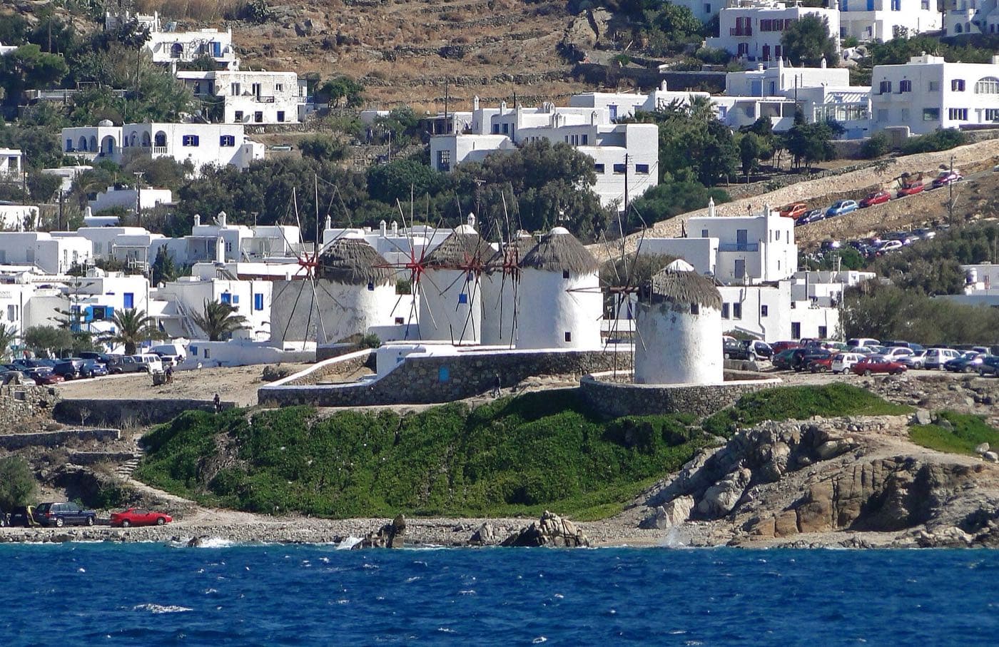 Mykonos, city view