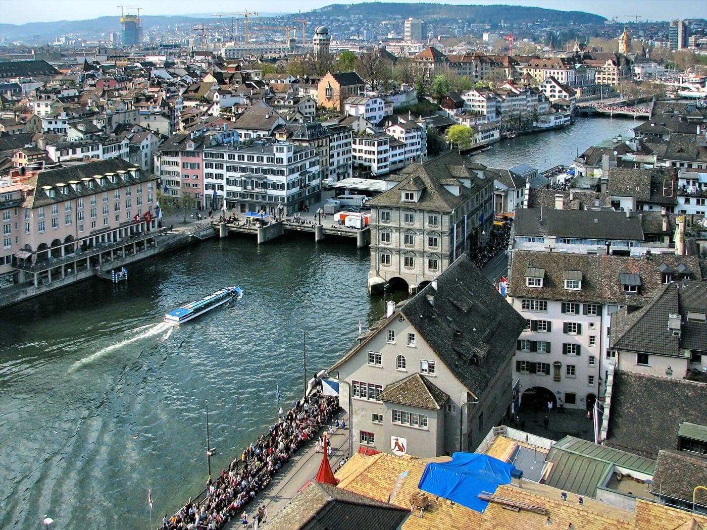 Zurich, city view