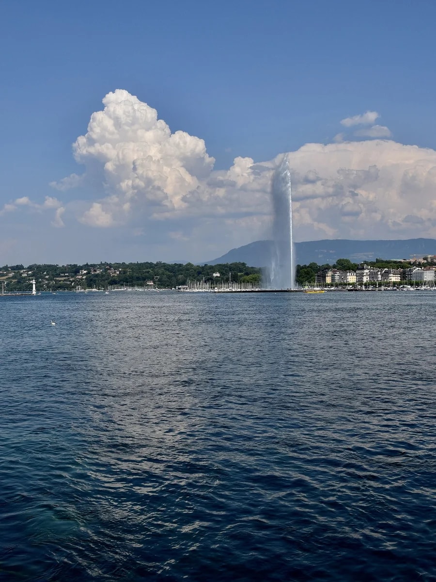 Geneva, city view