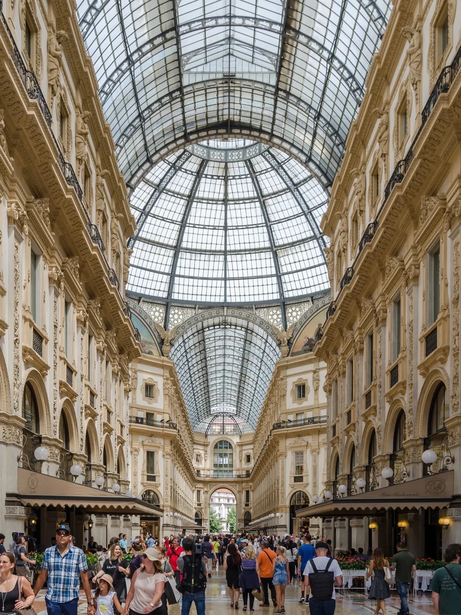 Milan, city view