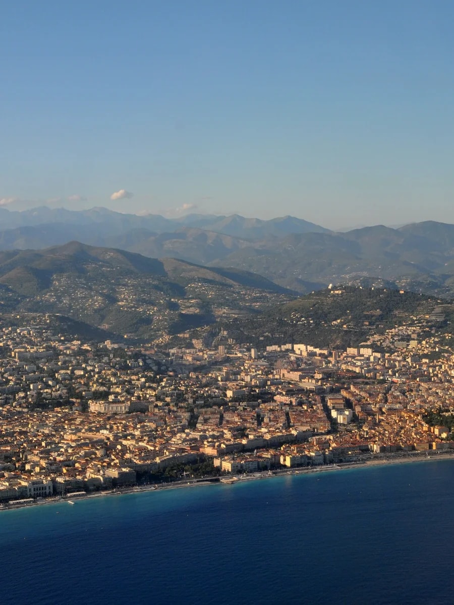 Nice, city view