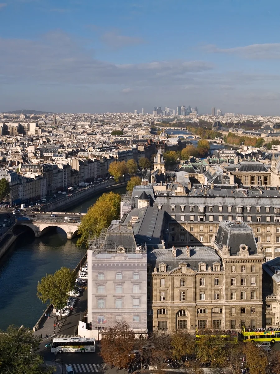 Paris, city view