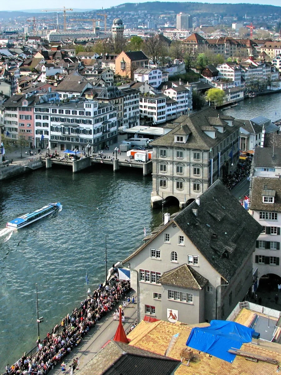 Zurich, city view