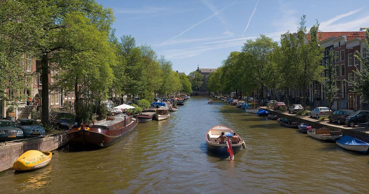 Amsterdam, city view