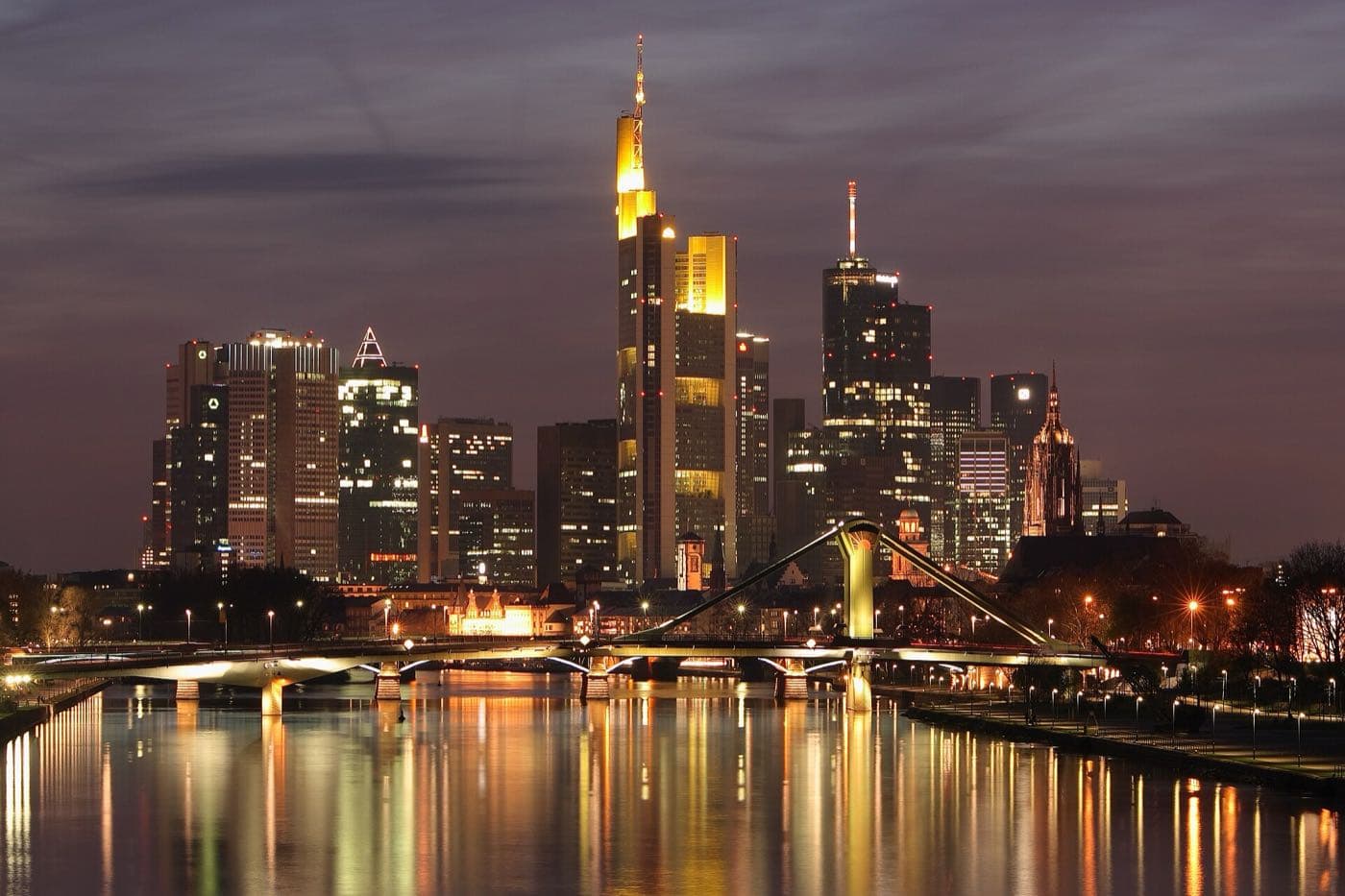 Frankfurt, city view